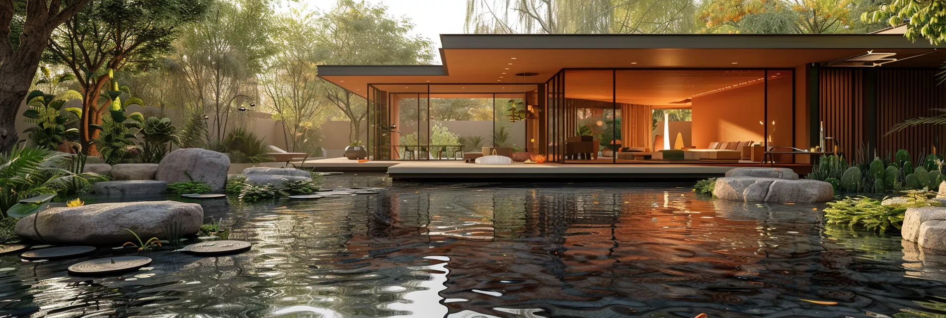 تصميم الحدائق والمسطحات الخضراء لإضافة لمسة فاخرة